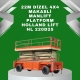 22 m dizel 4x4 makasli manlift platform holland lift hl 220d25